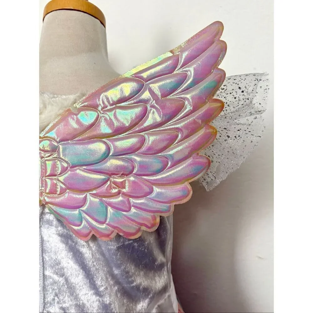 NEW Hyde & Eek Boutique Girls Medium (8) Rainbow Unicorn Fairy Costume